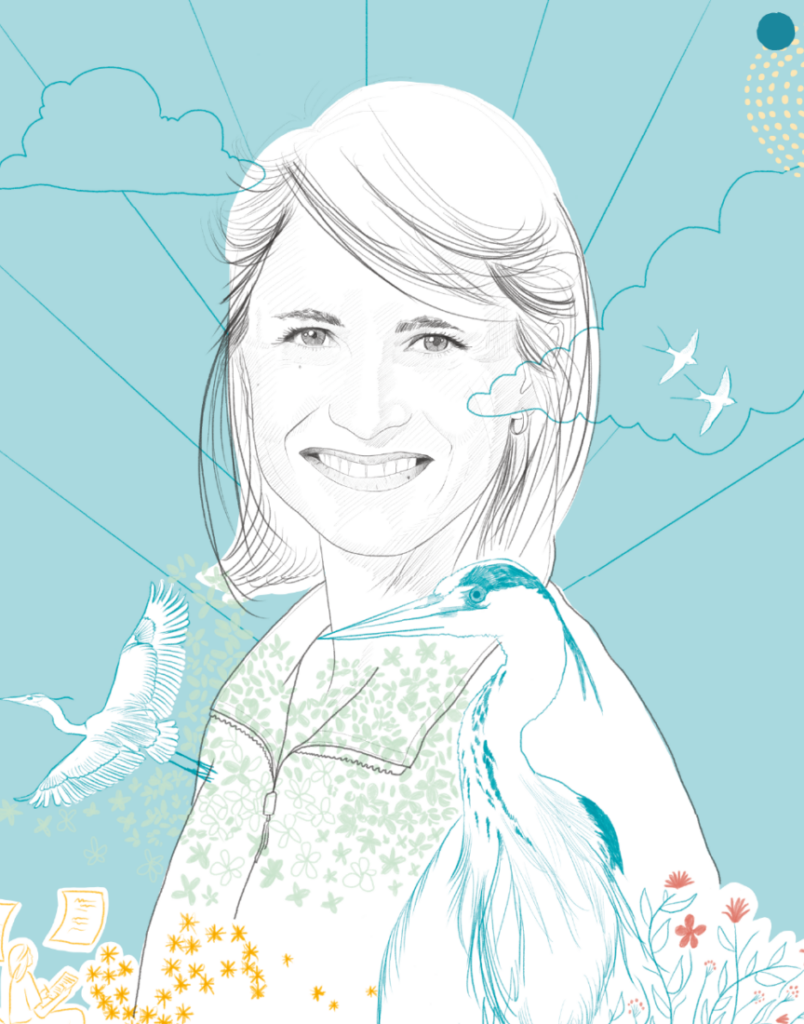 Visuel de Magda / drawing of Magda